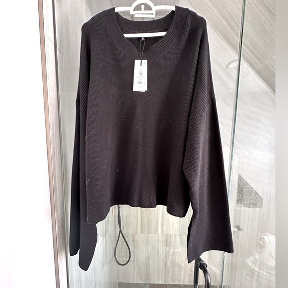 Brand new black wide sleeve sweater from Dynamite - Picture 1 of 1